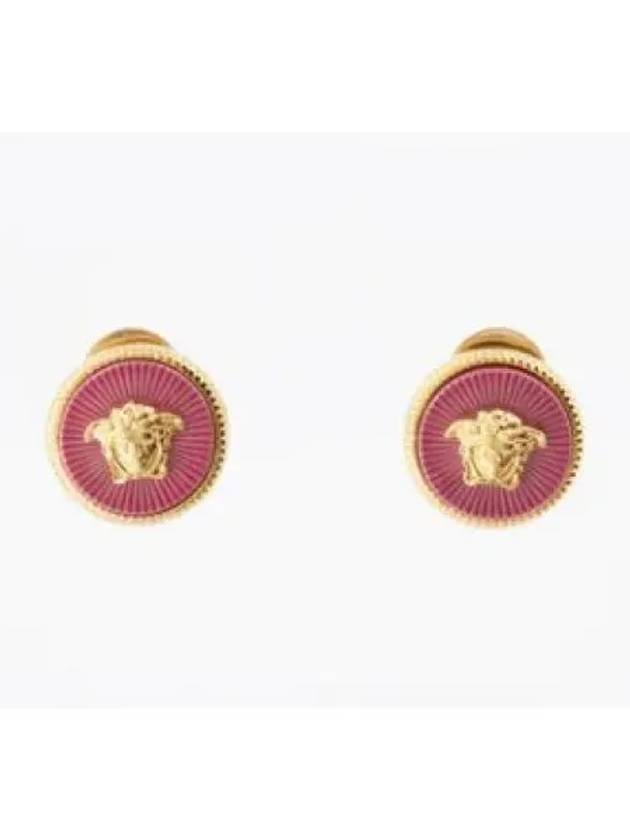 Medusa Biggie Earrings Pink - VERSACE - BALAAN 2