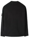 Shadow Project Crewneck Light Cotton Knit Top Black - STONE ISLAND - BALAAN 3