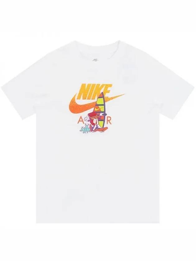 Genuine Junior Sportswear Boxy 2 T shirt FV5346 100 - NIKE - BALAAN 2