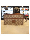 GG Interlocking Mini Cross Bag Brown - GUCCI - BALAAN 3