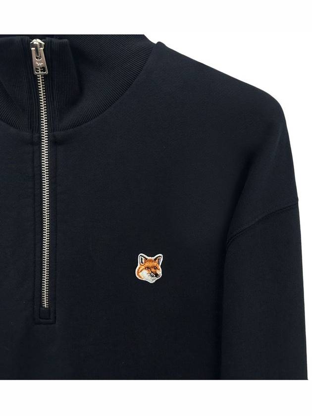 Fox Head Half Zip Up Sweatshirt MM00314 P199 - MAISON KITSUNE - BALAAN 5