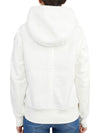 PWFLEPF33 OFF WHITE Women s hooded zip up cardigan regular fit - PARAJUMPERS - BALAAN 7