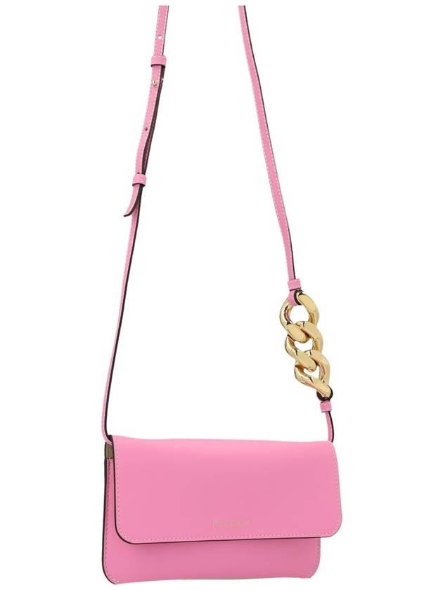 Logo Print Small Shoulder Bag Pink - JW ANDERSON - BALAAN 4