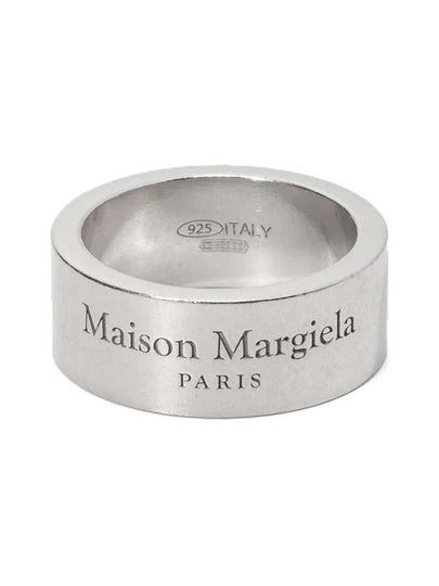 Engraved Logo Ring Silver - MAISON MARGIELA - BALAAN 2