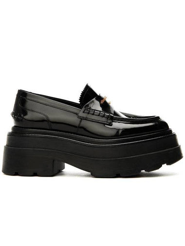 CARTER leather platform loafers black - ALEXANDER WANG - BALAAN 1