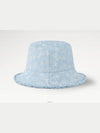 Monogram Denim Bucket Hat Blue - LOUIS VUITTON - BALAAN 3