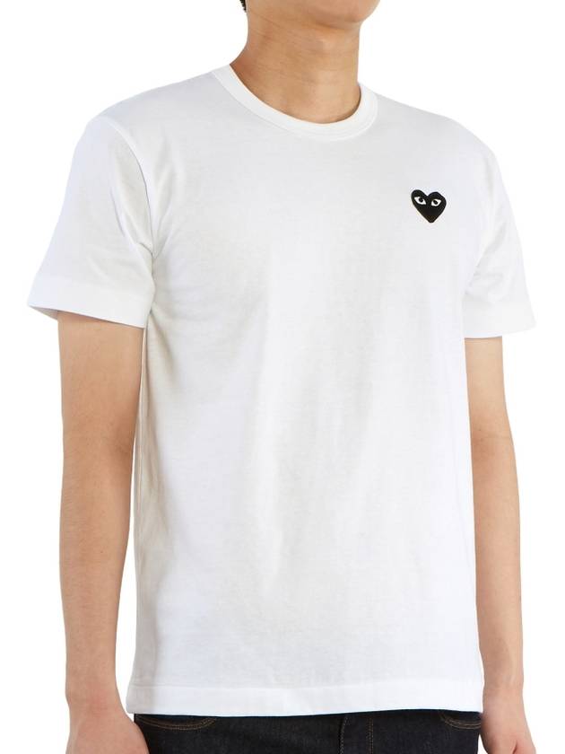 Comme des Garçons Black Wappen Men's Short Sleeve T-Shirt AZ T064 051 2 - COMME DES GARCONS PLAY - BALAAN 3