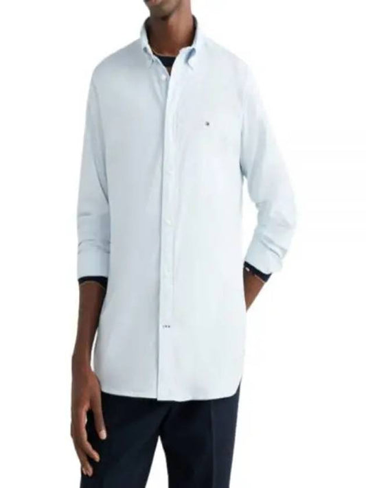 Tommy Hilfiger FLEX OXFORD RF SHIRT MW25037C1S401 Flex Oxford Shirt - TOMMY HILFIGER - BALAAN 1