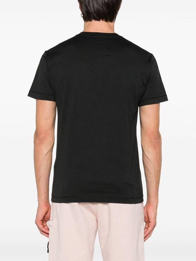 Stone Island T-shirts and Polos Black - STONE ISLAND - BALAAN 3