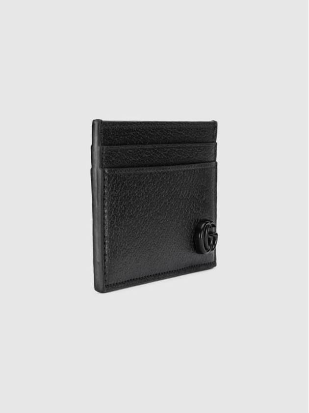 GG Marmont Card Wallet Black - GUCCI - BALAAN 4