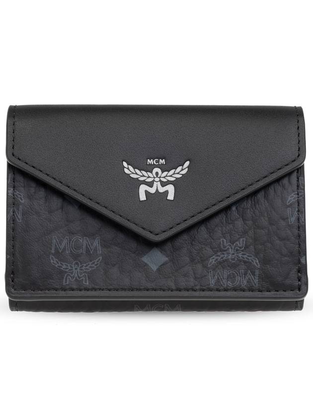 MCM Wallet With Logo, Women's, Black - MCM - BALAAN 1