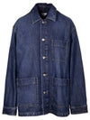 Washed Medium Denim Jacket Mid Blue - BOTTEGA VENETA - BALAAN 2