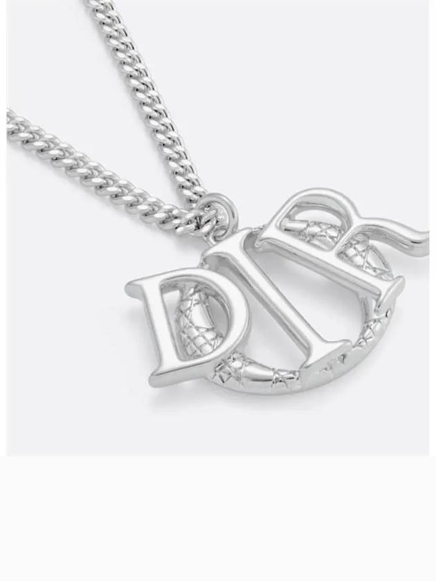 Charm Pendant Necklace Silver - DIOR - BALAAN 4