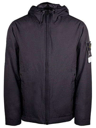 Compass Badge Hooded Jacket Black - STONE ISLAND - BALAAN 2