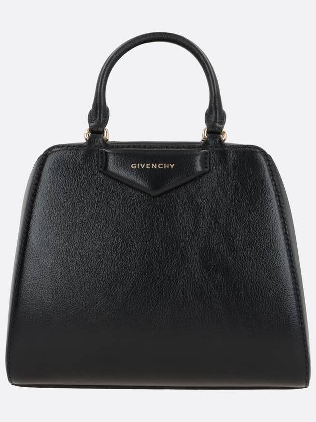 Antigona Cube Leather Mini Bag Black - GIVENCHY - BALAAN 2