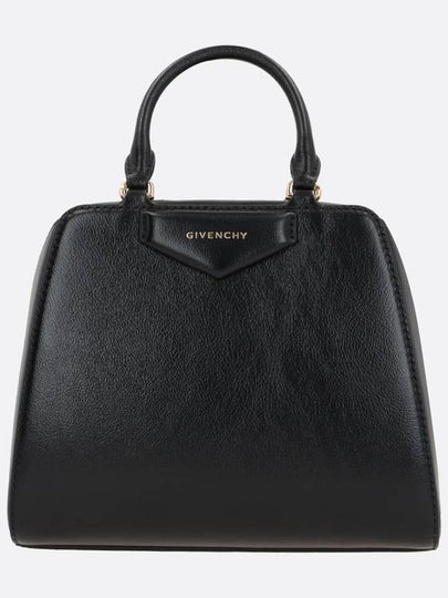 Antigona Cube Leather Mini Bag Black - GIVENCHY - BALAAN 2