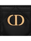 Miss Caro Voyageur Slim Long Wallet Black - DIOR - BALAAN 6