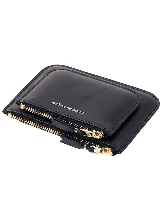 Double pocket clutch SA5100OP BLACK - COMME DES GARCONS - BALAAN 4