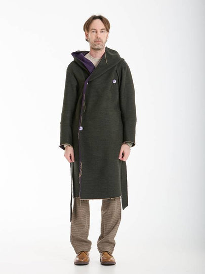 Men's Thons Long Coat Grey - WHYSOCEREALZ - BALAAN 2