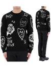 Pattern Knit Top Black - ALEXANDER MCQUEEN - BALAAN 2