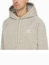 Alexandre Mattiussi Logo Print Hoodie Grey - AMI - BALAAN 5