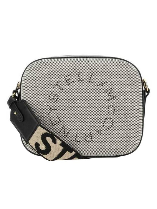 logo small camera cross bag black - STELLA MCCARTNEY - BALAAN.