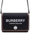 Cotton Technical Leather Cross Bag - BURBERRY - BALAAN 2