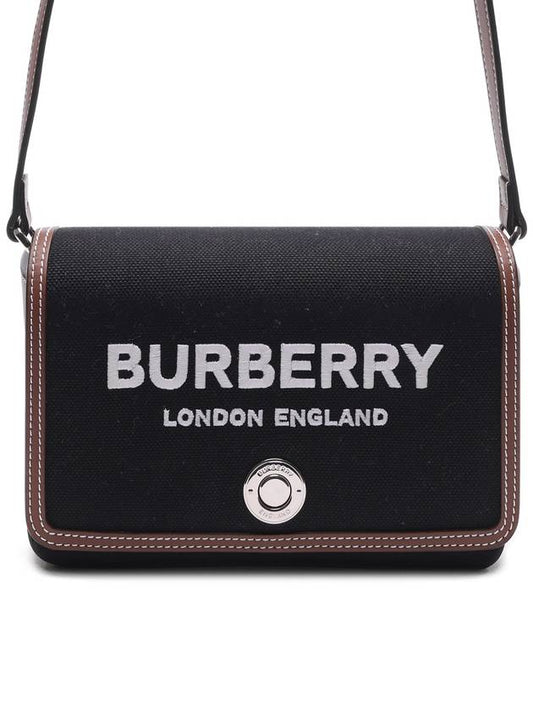 Cotton Technical Leather Cross Bag - BURBERRY - BALAAN 2