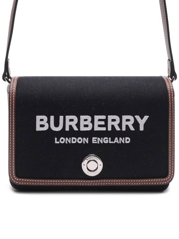 Cotton Technical Leather Cross Bag - BURBERRY - BALAAN 3