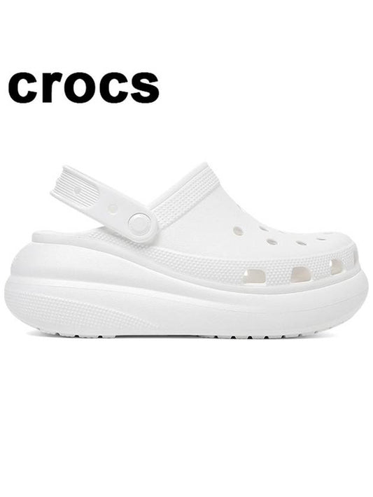 Sandals Classic Crush Clog White 207521 100 - CROCS - BALAAN 1