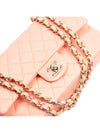 Classic Lambskin Medium Shoulder Bag Peach - CHANEL - BALAAN 7