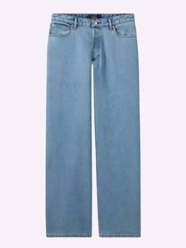 Elizabeth Wide Jeans Stone Washed Indigo - A.P.C. - BALAAN 2