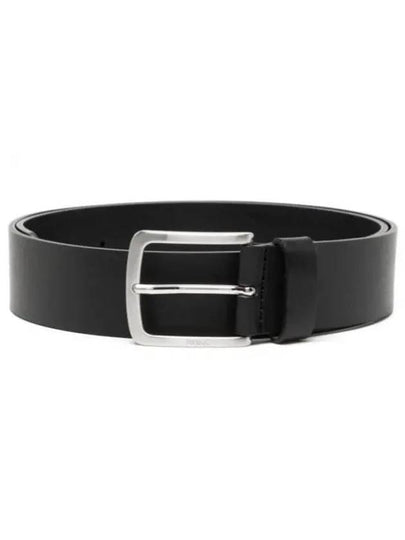 Italian Leather Belt Black - HUGO BOSS - BALAAN 2