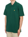 Chase Pique Polo Green - CARHARTT WIP - BALAAN 3