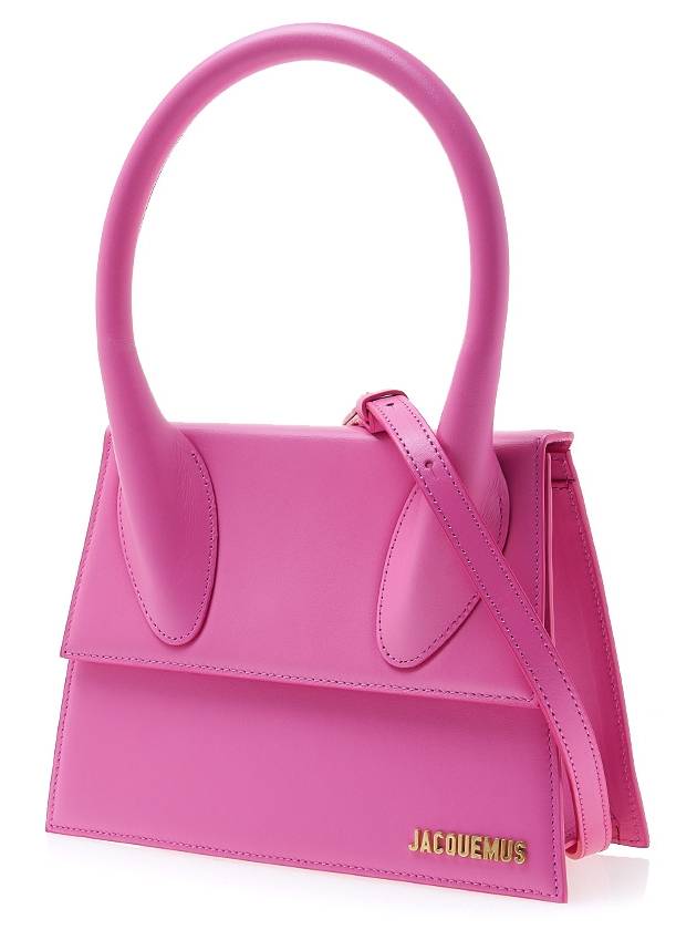 Le Grand Chiquito Signature Large Tote Bag Pink - JACQUEMUS - BALAAN.