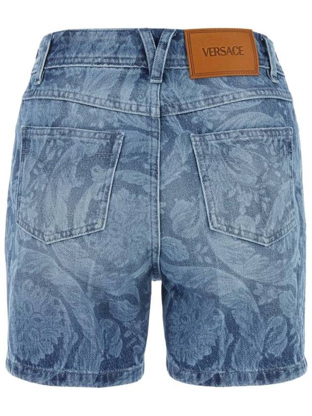 Denim Short Pants 1013689 1A10029 1D030 BLU MEDIO - VERSACE - BALAAN 3