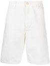 Logo Patch Bermuda Shorts I027942D606 - CARHARTT WIP - BALAAN 1