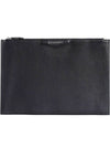 Antigona Large Leather Clutch Bag Black - GIVENCHY - BALAAN 2