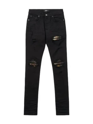 Aloha skinny fit denim pants Nero - AMIRI - BALAAN 1