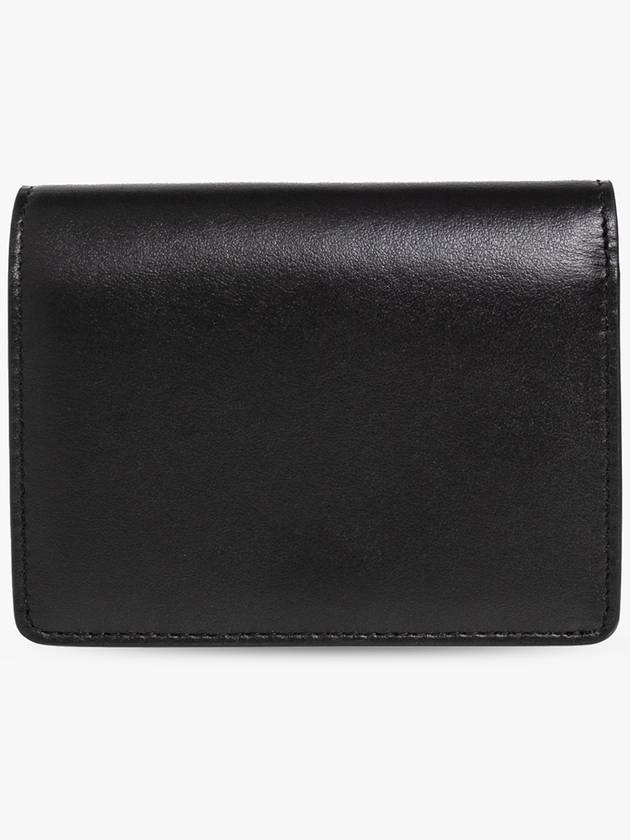 DG logo leather halfwallet black - DOLCE&GABBANA - BALAAN 4