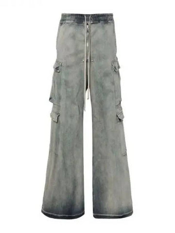 Rick Owens DRKSHDW JUMBO Cargo Denim Pants - RICK OWENS - BALAAN 1