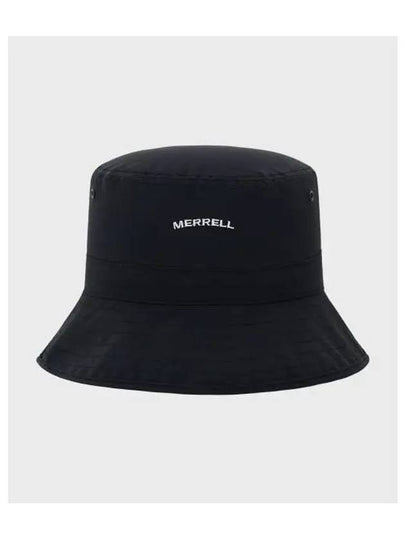 MERRELL UNISEX basic logo embroidery bucket hat BLACK - MERRYMOTIVE - BALAAN 1