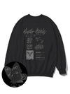 Fly Grey Overfit Sweatshirt Black - MONSTER REPUBLIC - BALAAN 4