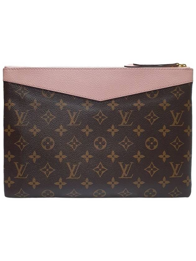 Women s M62942 Monogram Rose Daily Clutch - LOUIS VUITTON - BALAAN 3