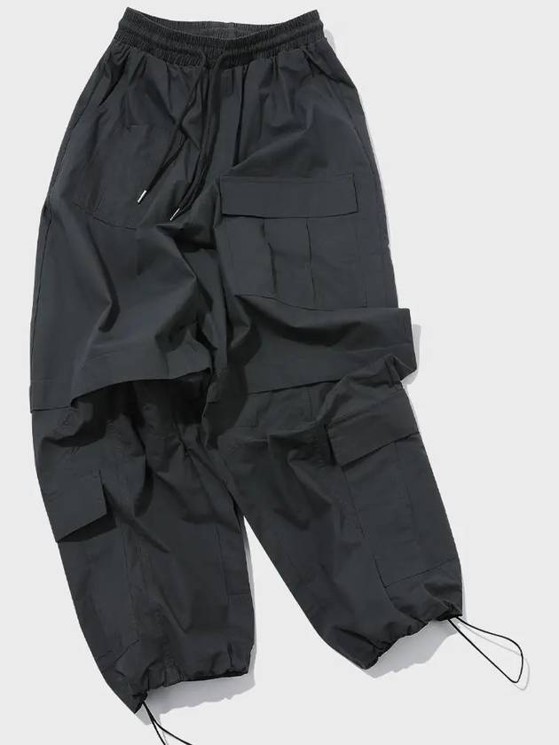 Double pocket cargo wide pants charcoal - CPGN STUDIO - BALAAN 2