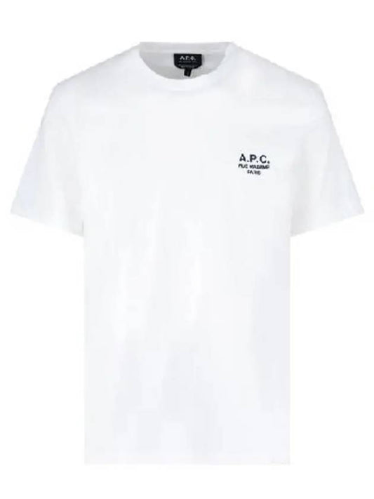 Raymond Short Sleeve T-shirt White - A.P.C. - BALAAN