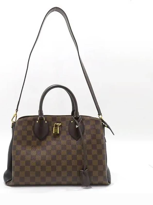 N41487 Damier Eben Canvas Noir Black Normandy Tote Bag Shoulder Strap 2WAY - LOUIS VUITTON - BALAAN 4