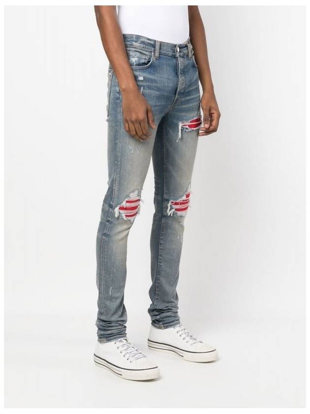 Distressed Denim Jeans Blue - AMIRI - BALAAN 3