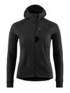 Women's Hugin Zip Up Hoodie Raven Raven - KLATTERMUSEN - BALAAN 2