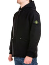 Panno Speciale Hooded Jacket Black - STONE ISLAND - BALAAN 3